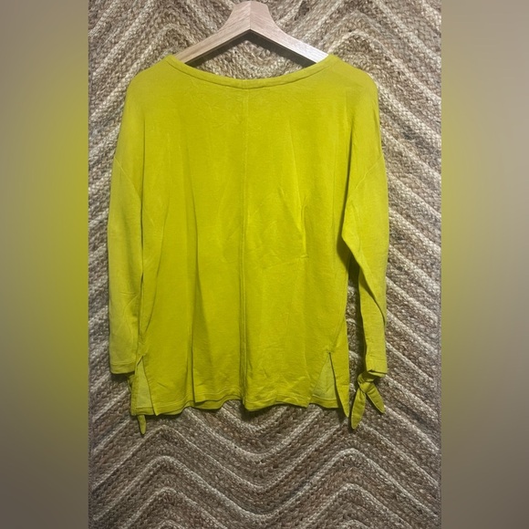 Loft Women's Yellow Long Sleeve Sweater,Pullover,Size S - Picture 3 of 10